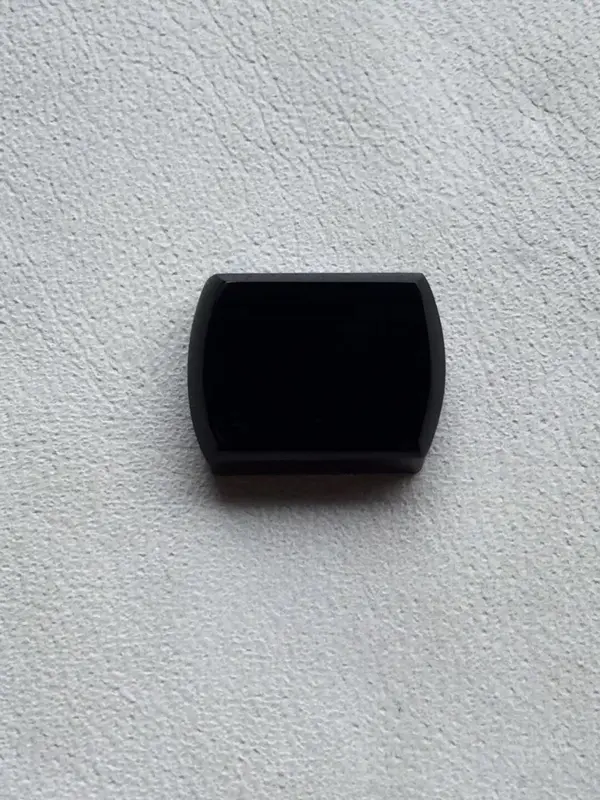 【墨翠【精品-马鞍】完美无裂纹,细腻干净,黑度极黑,性价比高,雕工精湛,打灯透绿】图5