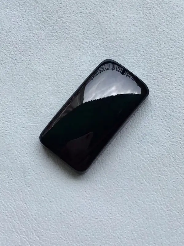 【墨翠【精品-马鞍】完美无裂纹,细腻干净,黑度极黑,性价比高,雕工精湛,打灯透绿】图4