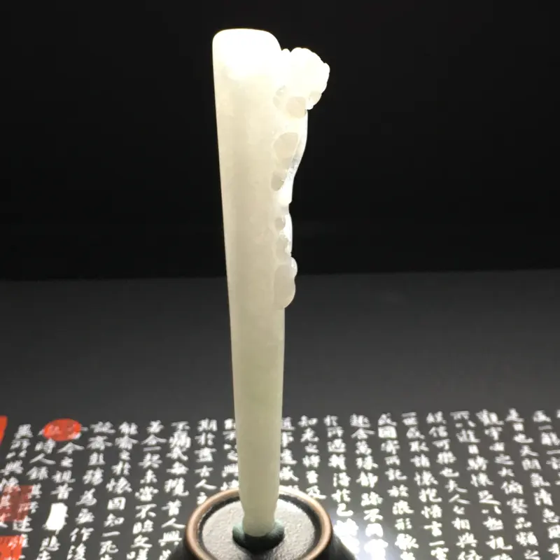 【糯种生意兴隆烟嘴 尺寸117.5-10.5-24.3毫米 质地细腻 雕工精湛 款式新颖】图8