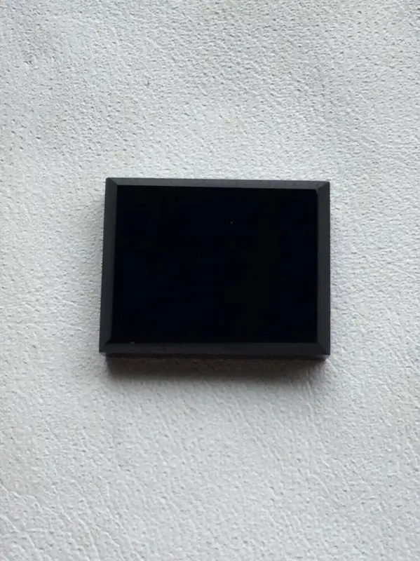 【墨翠【精品-戒面】完美无裂纹,细腻干净,黑度极黑,性价比高,雕工精湛,打灯透绿】图5