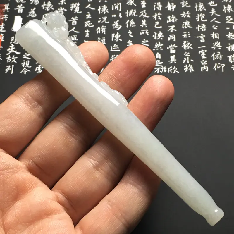 【糯种生意兴隆烟嘴 尺寸117.5-10.5-24.3毫米 质地细腻 雕工精湛 款式新颖】图7