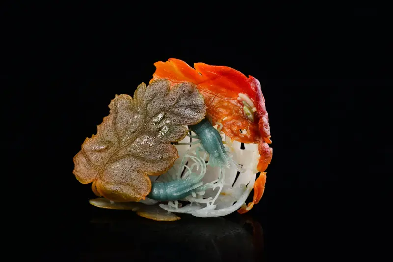 拍品十三号《虾趣》游勤秋大师作品 尾款...