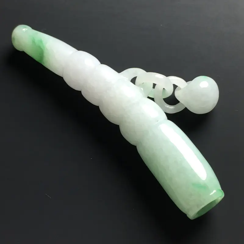 【❤️【细糯种带色烟嘴】尺寸80-13-13毫米 玉质水润 色泽亮丽 款式精美】图7