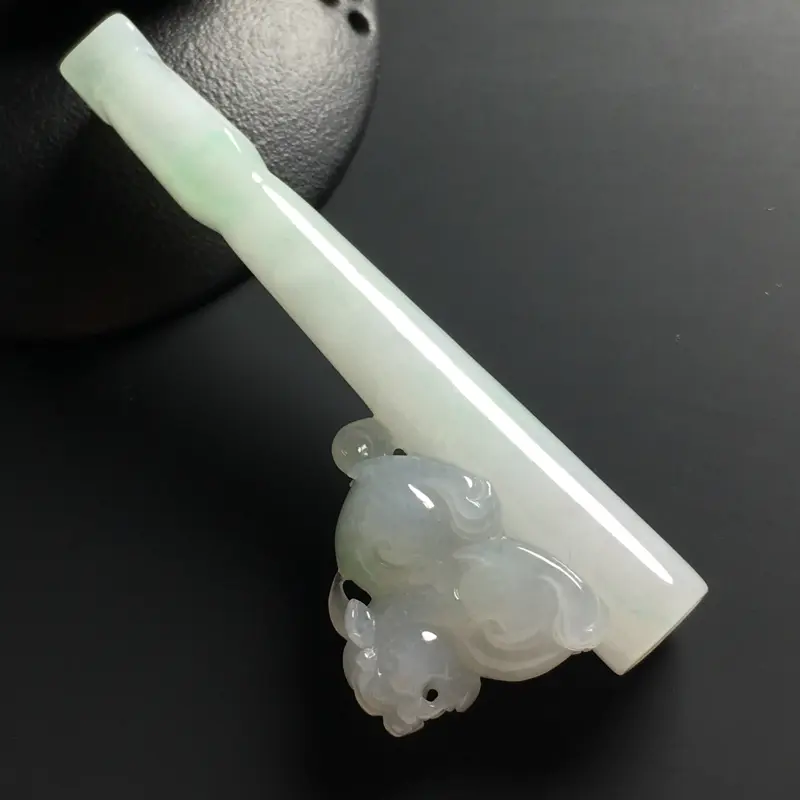 【❤️【糯化种晴底貔貅烟嘴】种好水润 款式新颖 尺寸78-27-13毫米】图7