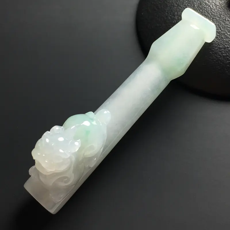 【❤️【糯化种晴底貔貅烟嘴】种好水润 款式新颖 尺寸78-27-13毫米】图3