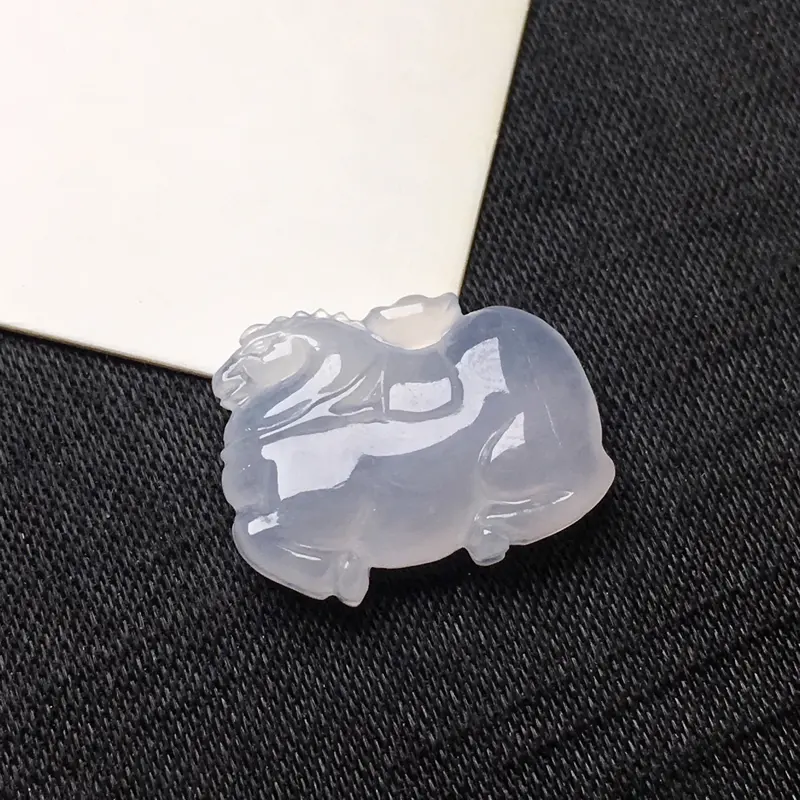 【冰糯种马上有钱裸石,种水一流,佩戴精美,性价比高,镶嵌翻倍】图3
