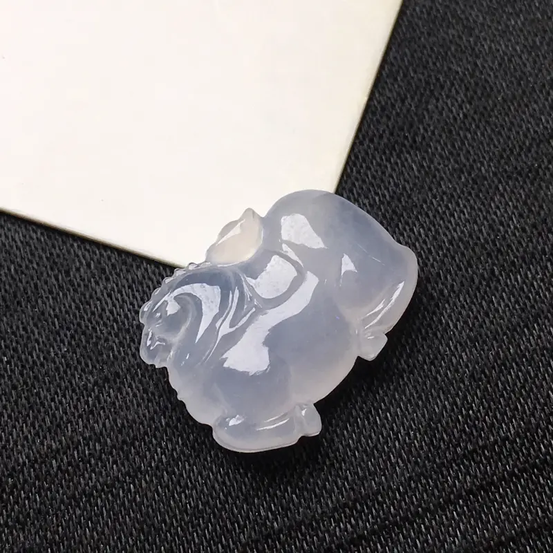 【冰糯种马上有钱裸石,种水一流,佩戴精美,性价比高,镶嵌翻倍】图4