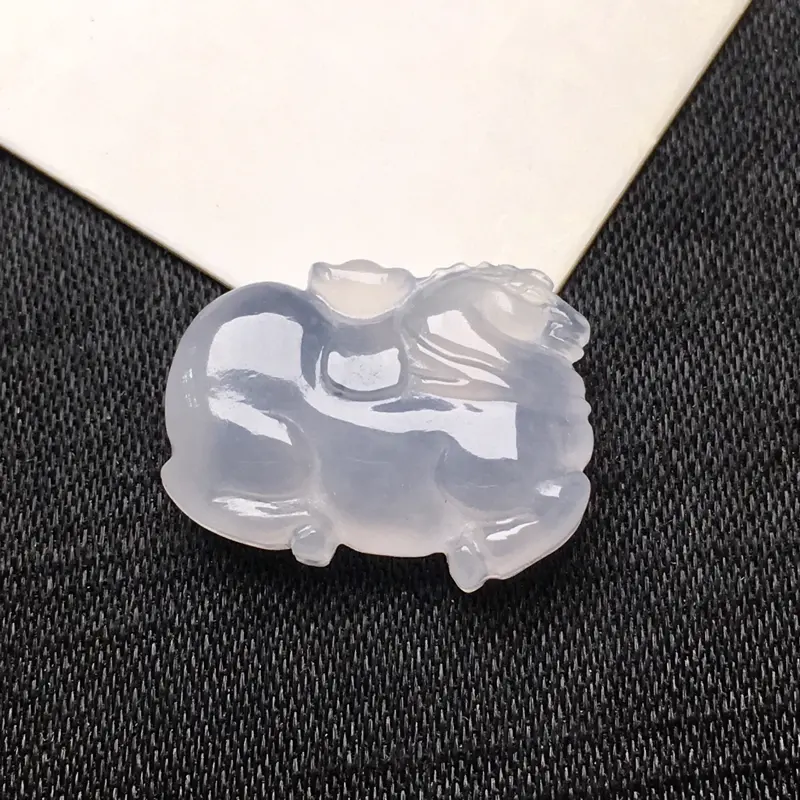【冰糯种马上有钱裸石,种水一流,佩戴精美,性价比高,镶嵌翻倍】图5