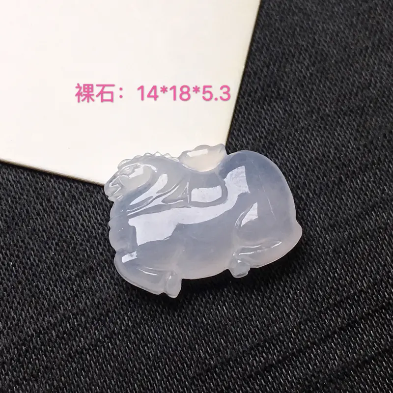 【冰糯种马上有钱裸石,种水一流,佩戴精美,性价比高,镶嵌翻倍】图9