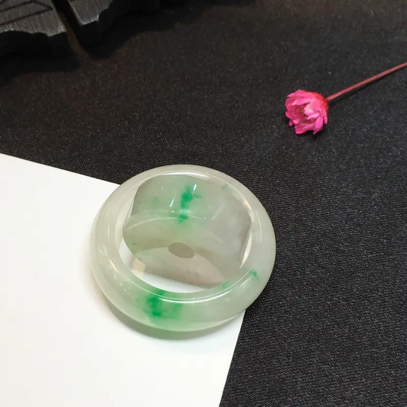 【戒圈套装,底庄细腻,有微纹可忽略,性价比高,推荐,尺寸27.2*7mm,重量10.73g,圈口20#】图3