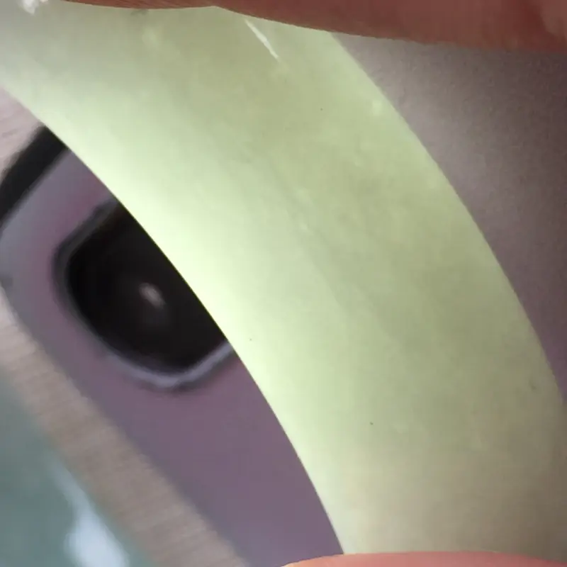 【正圈55.6mm,糯种飘绿花花手镯,底子细腻,飘绿花,清素淡雅,上手简约百搭】图9