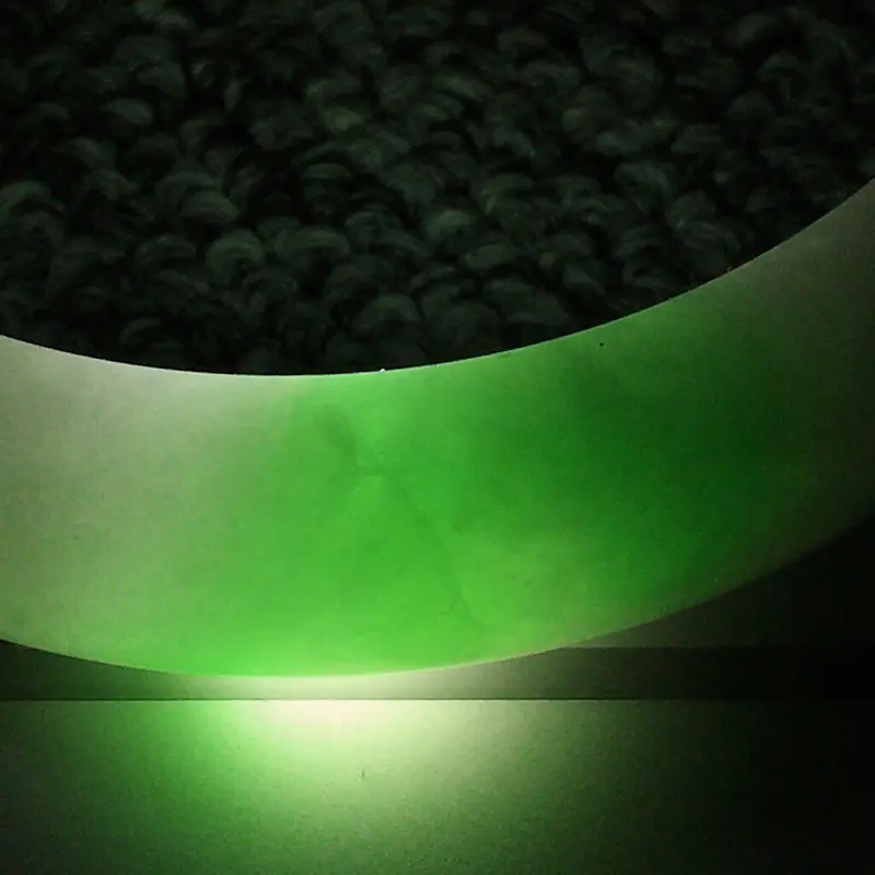 缅甸翡翠56圈口带绿正圈