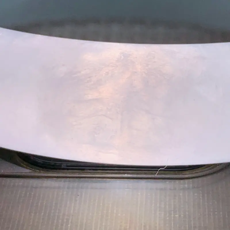 【细腻手镯、圈口:56.5mm,A货翡翠冰润细腻宽边手镯、编号0122wx】图9