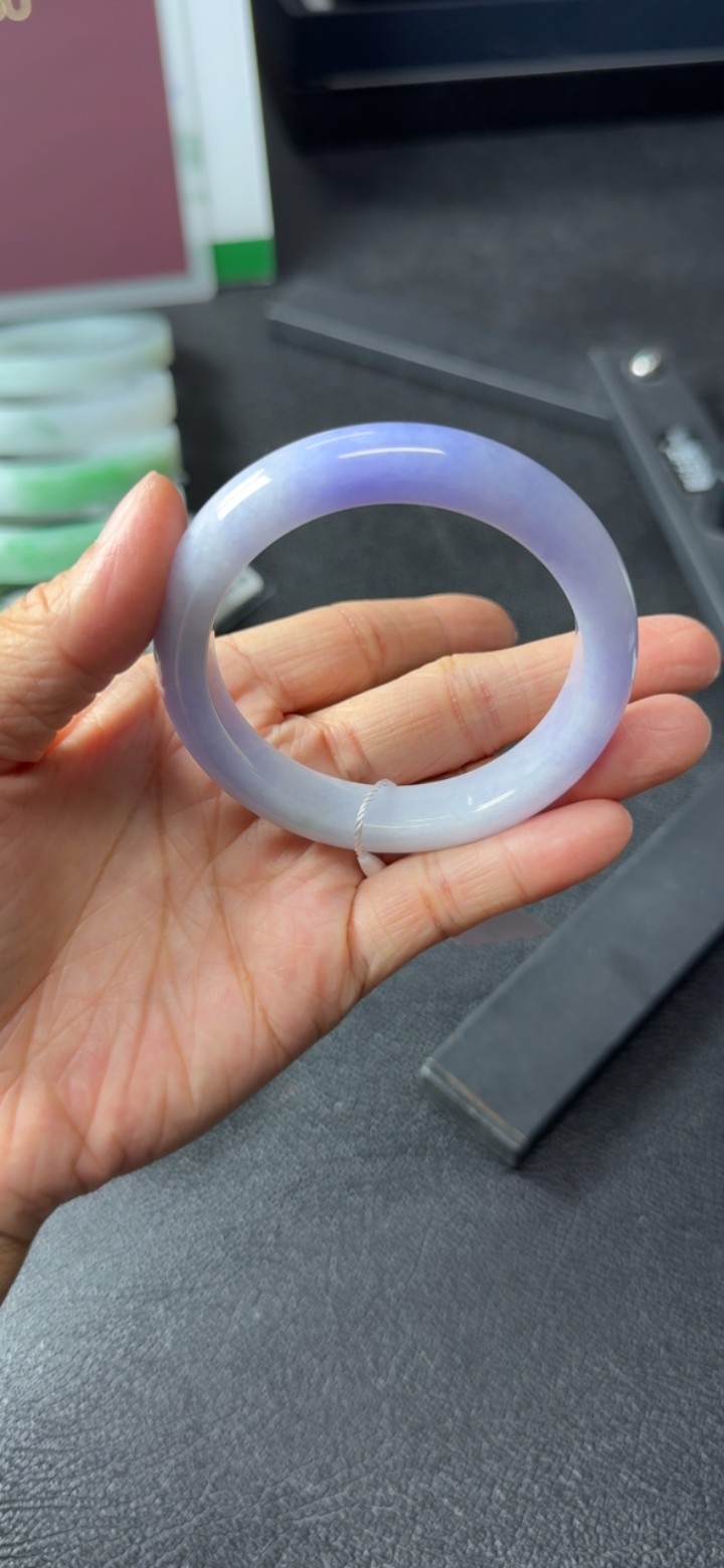 【秒杀】糯化种紫罗兰颜色浓郁（成品尺寸53-54.7*11.7*8.5）特价秒杀！