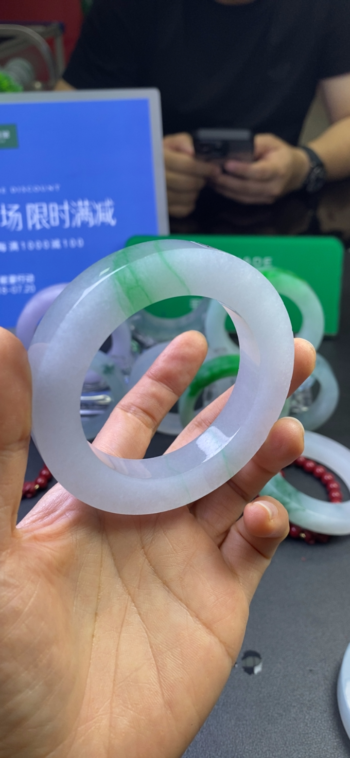 对庄翡翠官方直播精品手镯