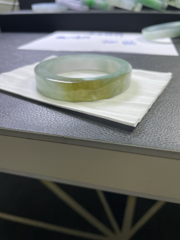 冰黄翡手镯