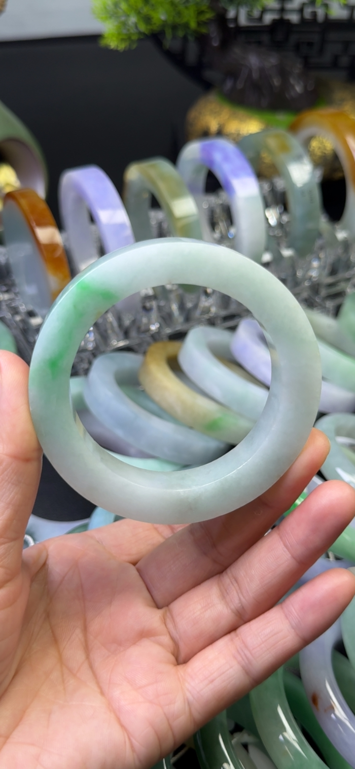 白底青手镯56-60