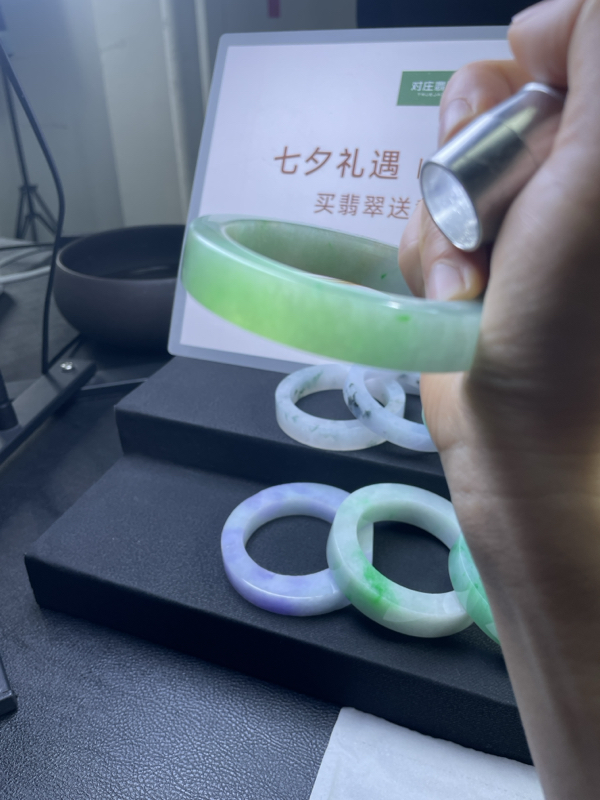 【秒杀】对庄翡翠官方直播精品手镯