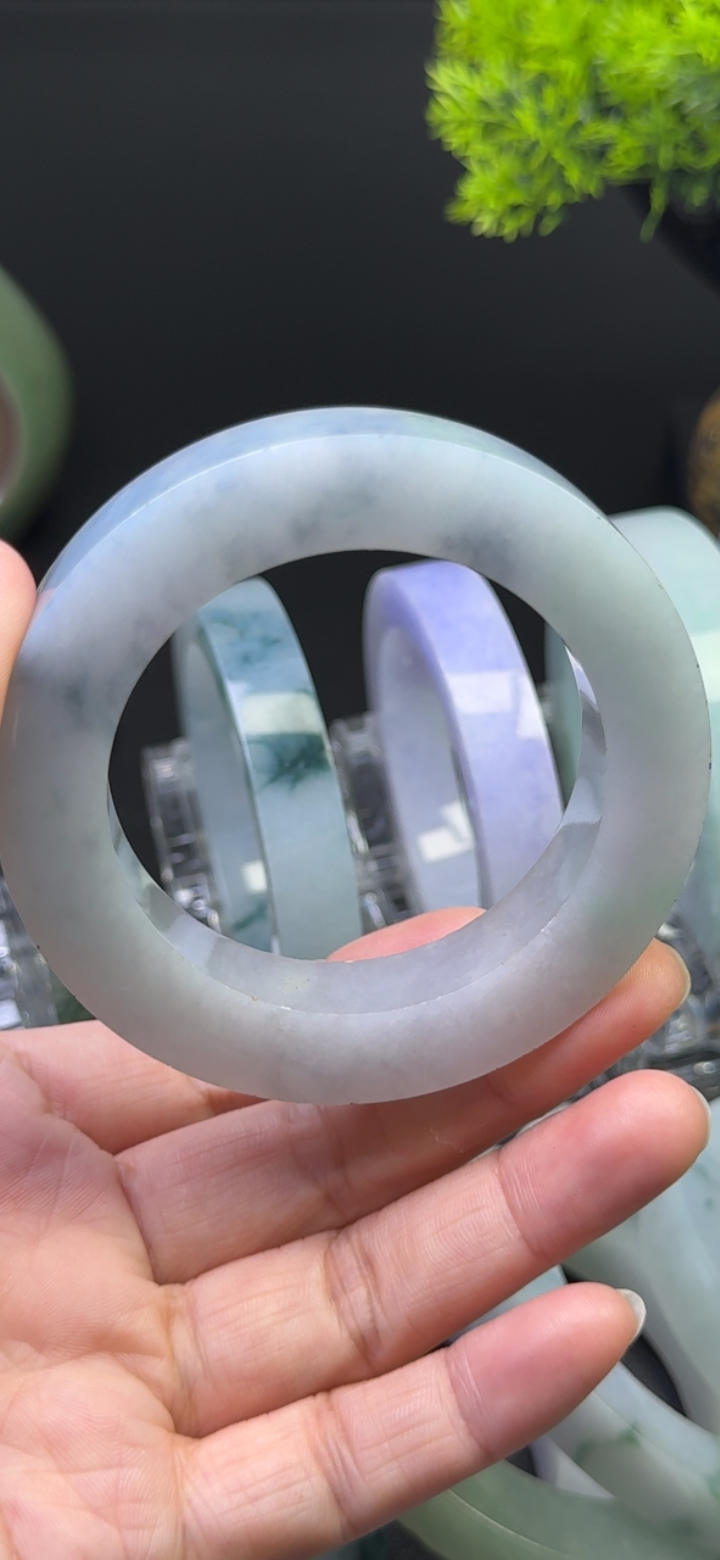 烟紫飘绿手镯53-60
