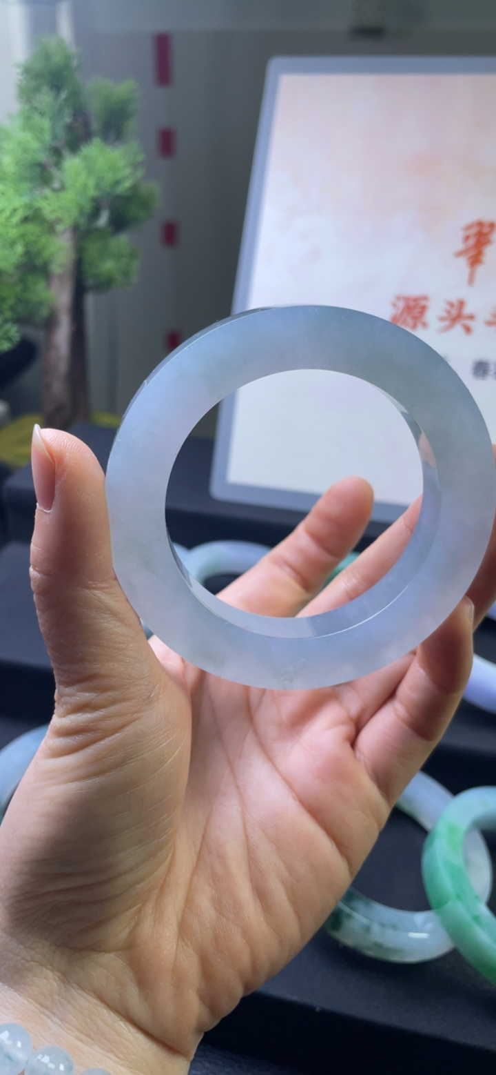 对庄翡翠官方直播精品手镯