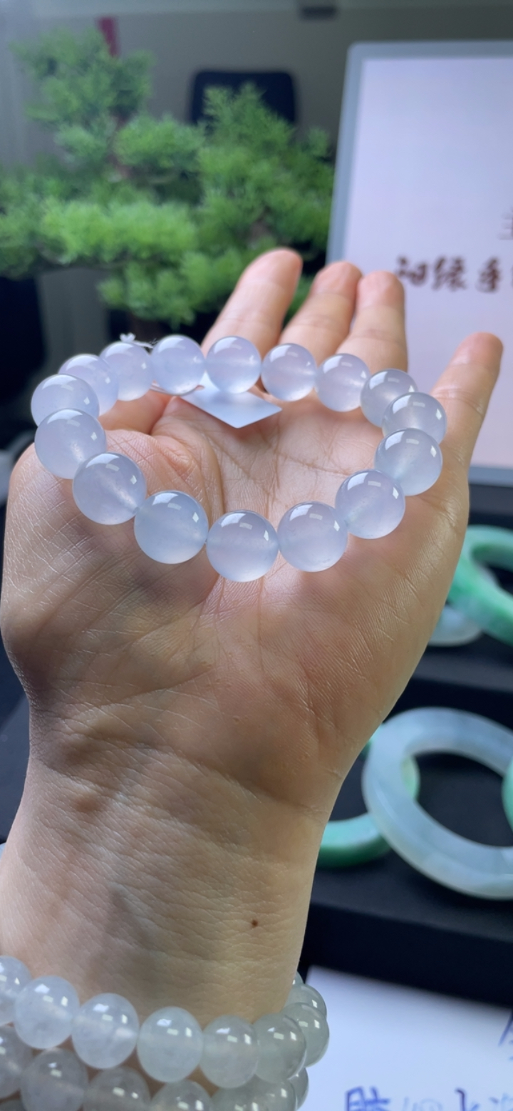 对庄翡翠官方直播精品手串议价