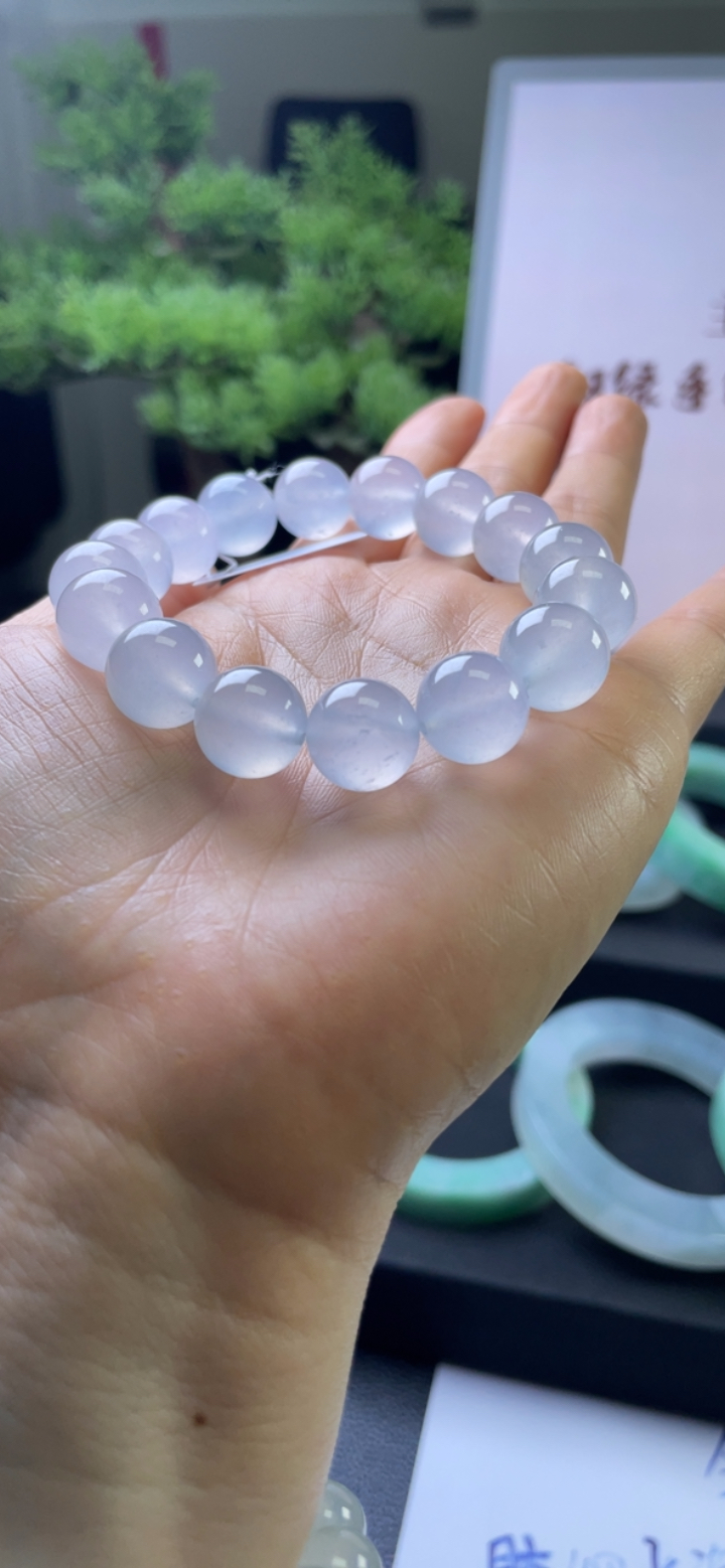 对庄翡翠官方直播精品手串议价