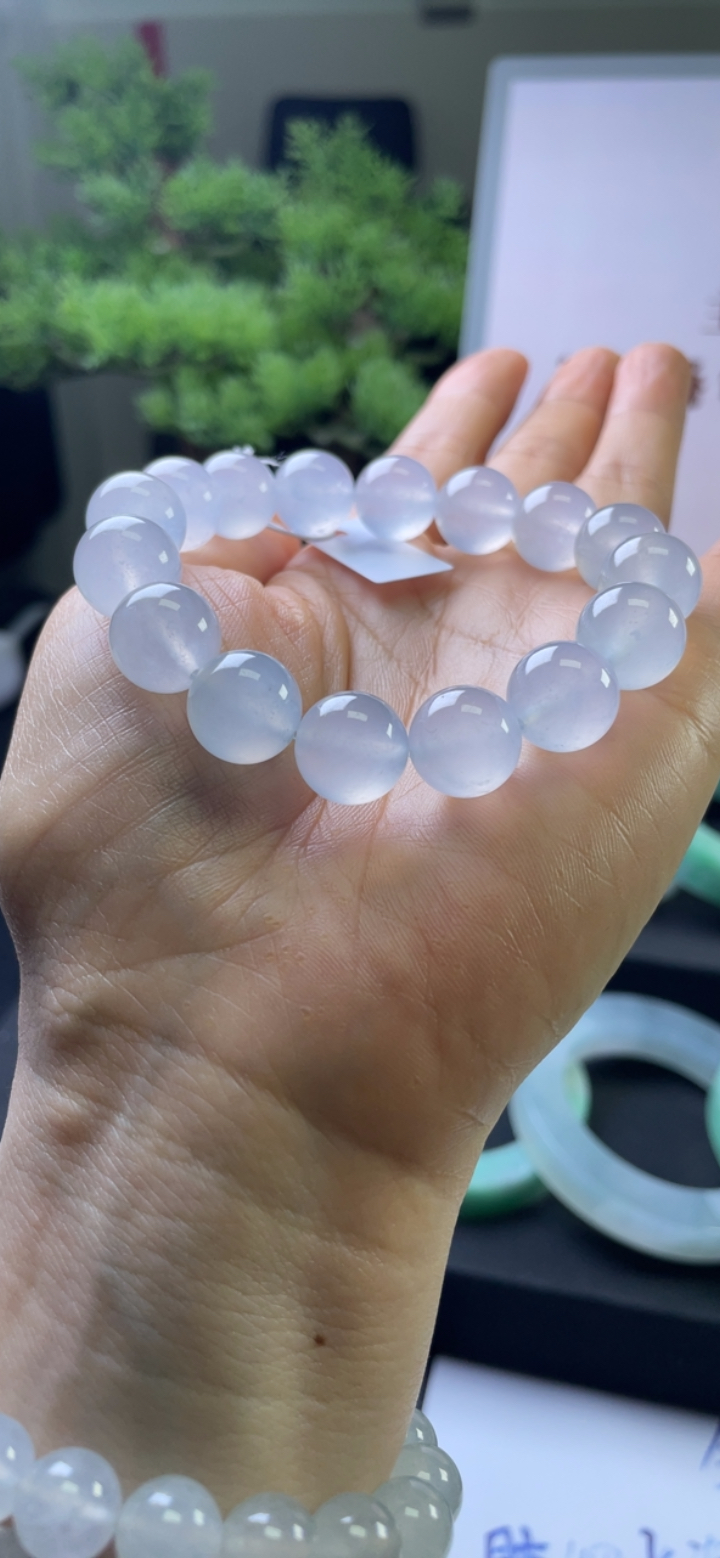 对庄翡翠官方直播精品手串议价