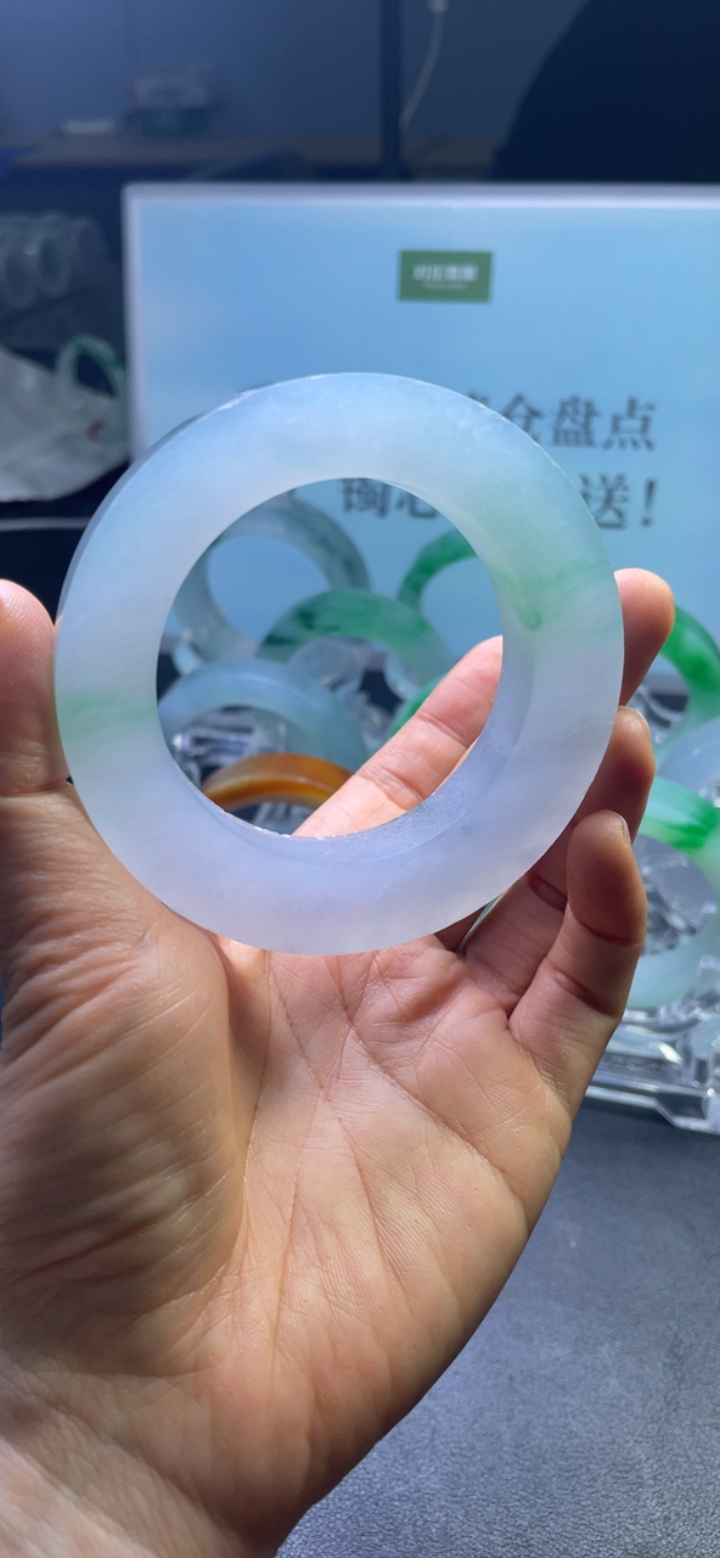 对庄翡翠官方直播精品手镯