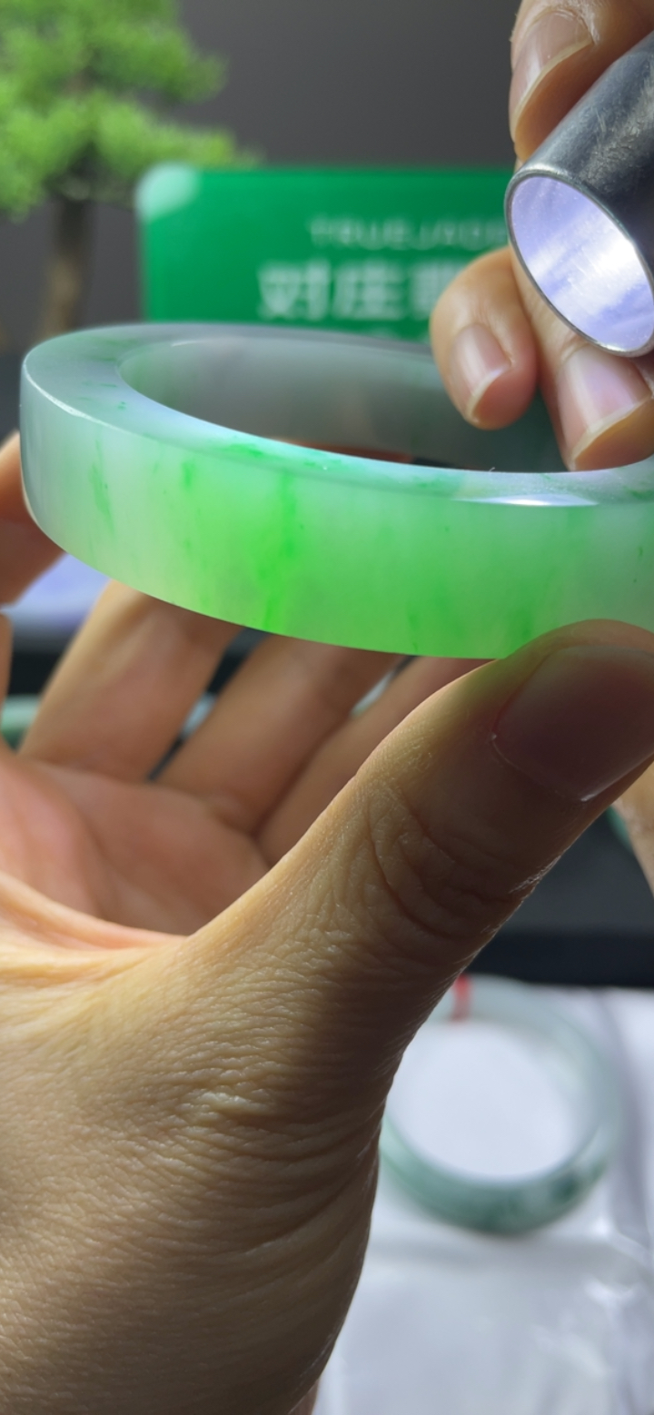 对庄翡翠官方直播精品手镯